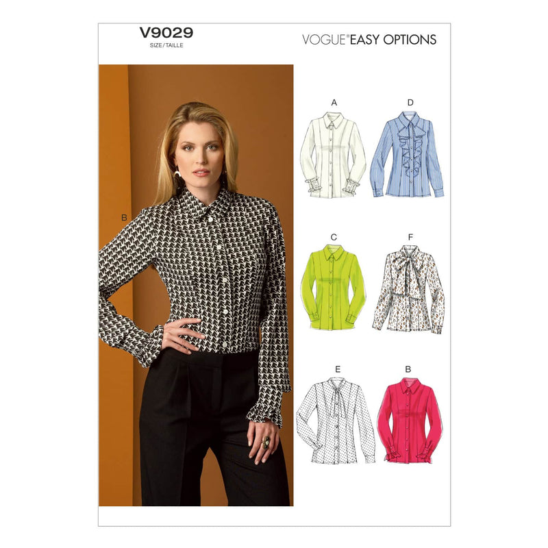 Vogue Top Sewing Pattern V9029