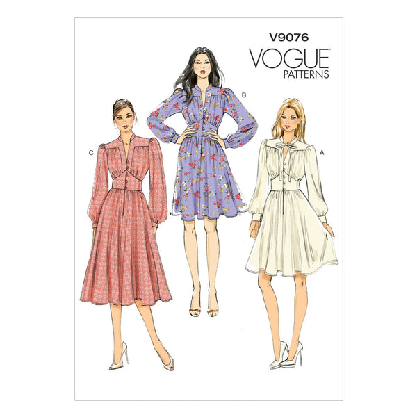 Vogue Dress Sewing Pattern V9076