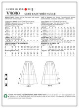 Vogue Skirt Sewing Pattern V9090