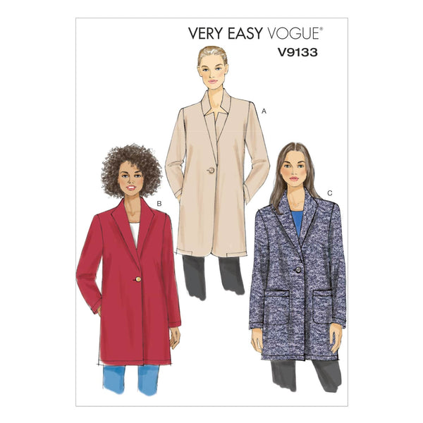 Vogue Jacket Sewing Pattern V9133