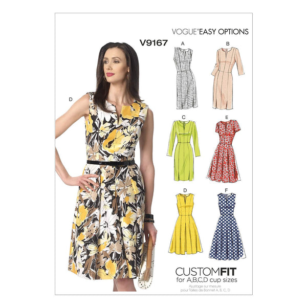 Vogue Dress Sewing Pattern V9167
