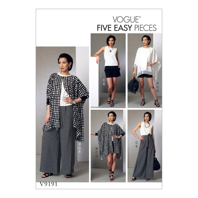 Vogue Casual Sewing Pattern V9191