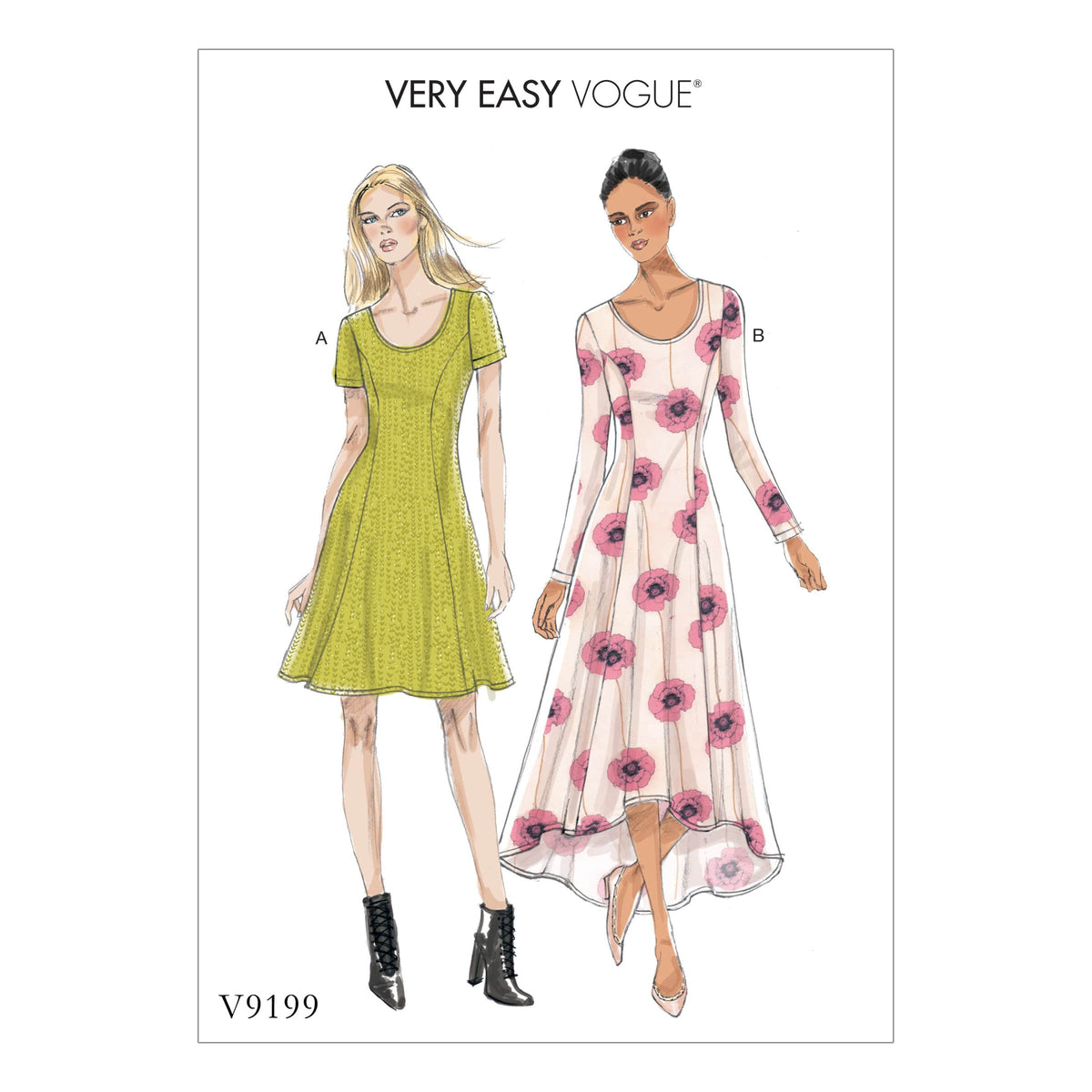 Vogue Dress Sewing Pattern V9199