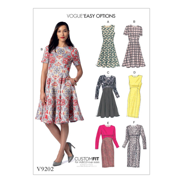 Vogue Dress Sewing Pattern V9202