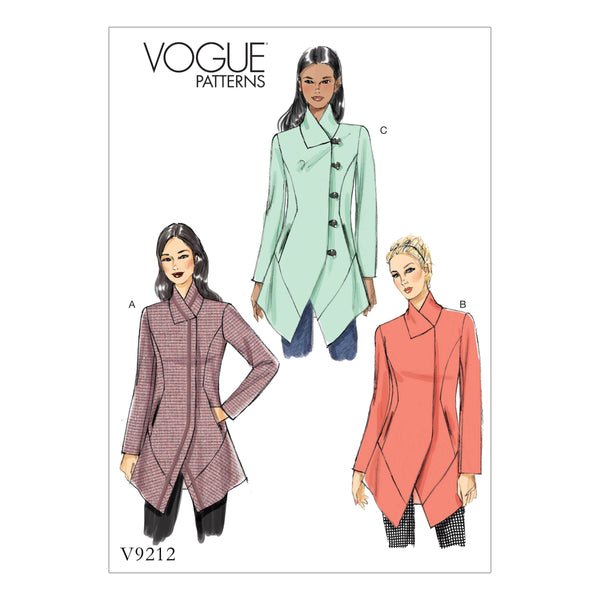Vogue Jacket Sewing Pattern V9212