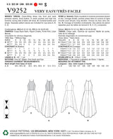 Vogue Dress Sewing Pattern V9252