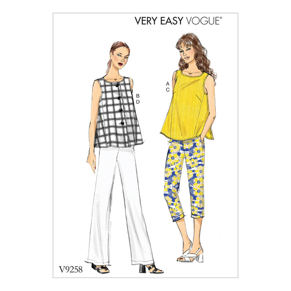 Vogue Casual Sewing Pattern V9258