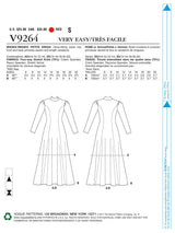 Vogue Dress Sewing Pattern V9264