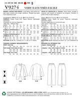 Vogue Casual Sewing Pattern V9274