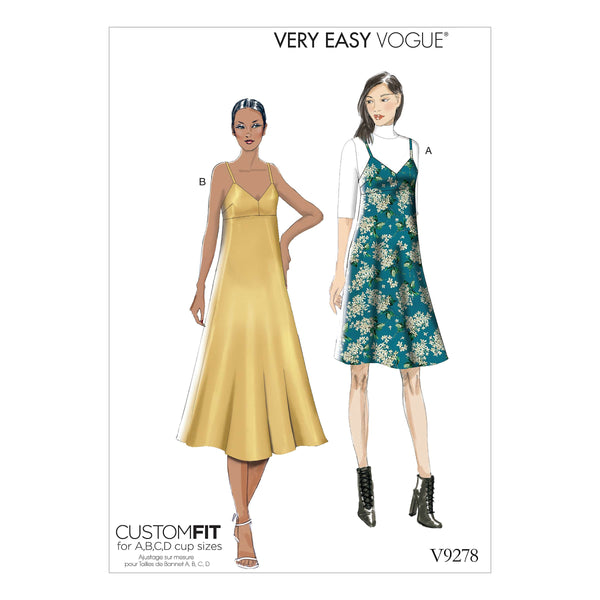 Vogue Dress Sewing Pattern V9278