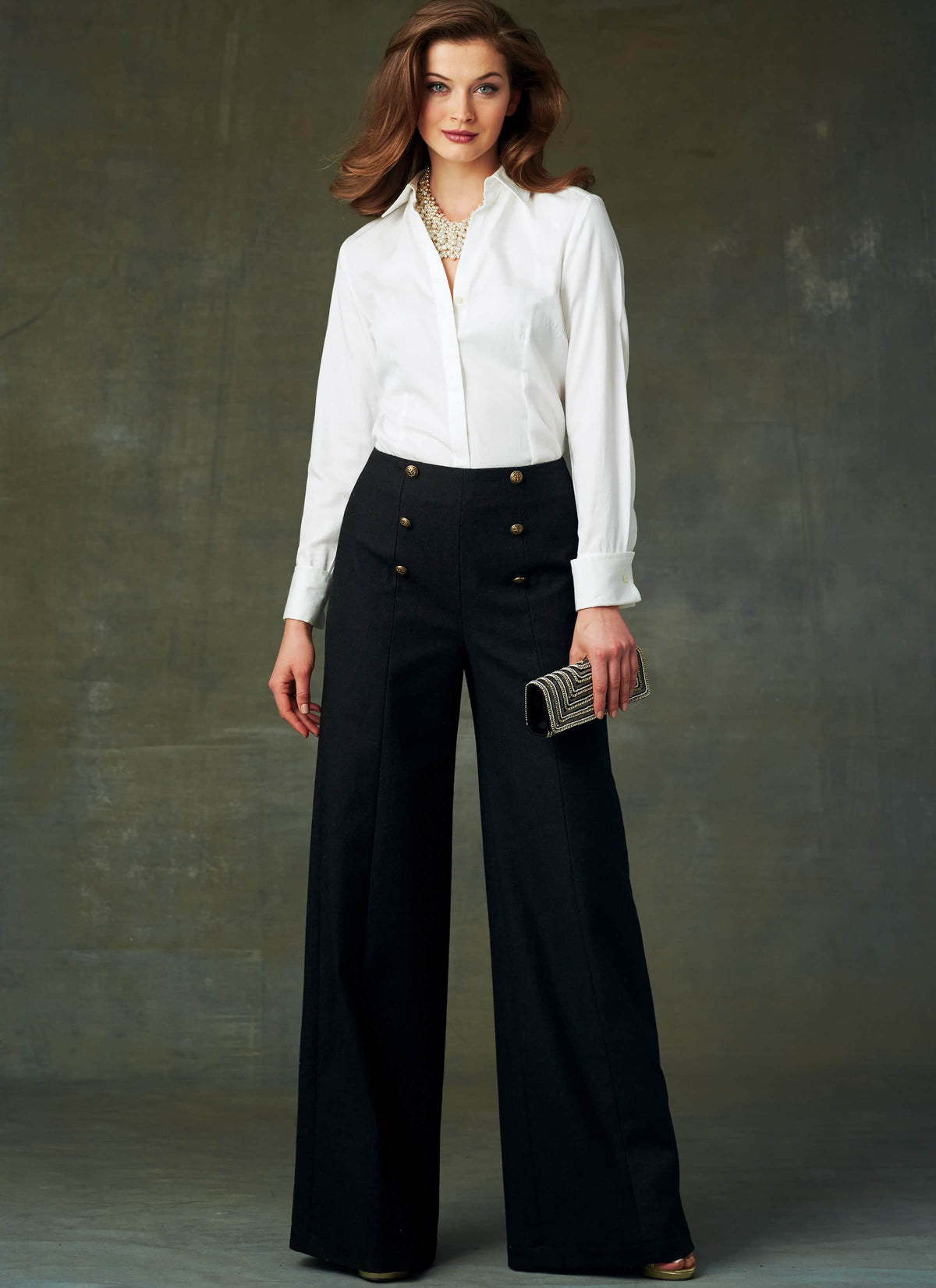 Vogue Misses Skirt/Pants Pants Sewing Pattern V9282OS