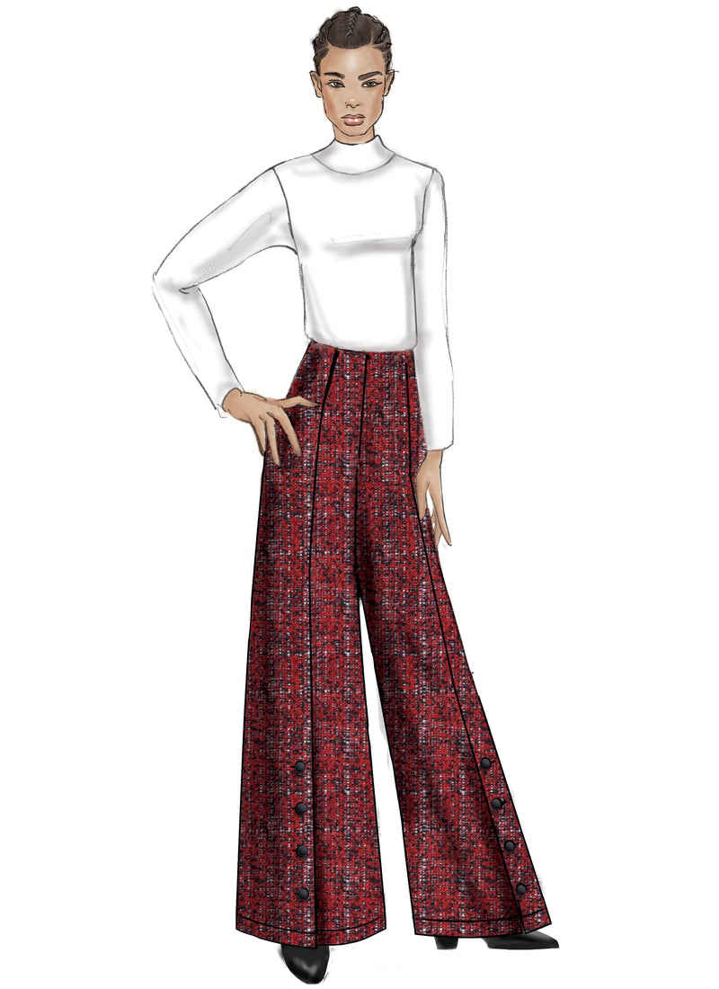 Vogue Misses Skirt/Pants Pants Sewing Pattern V9282OS