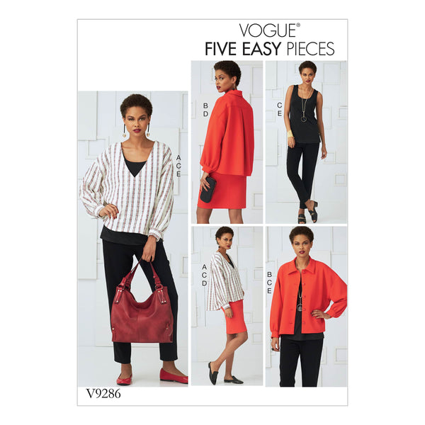 Vogue Casual Sewing Pattern V9286