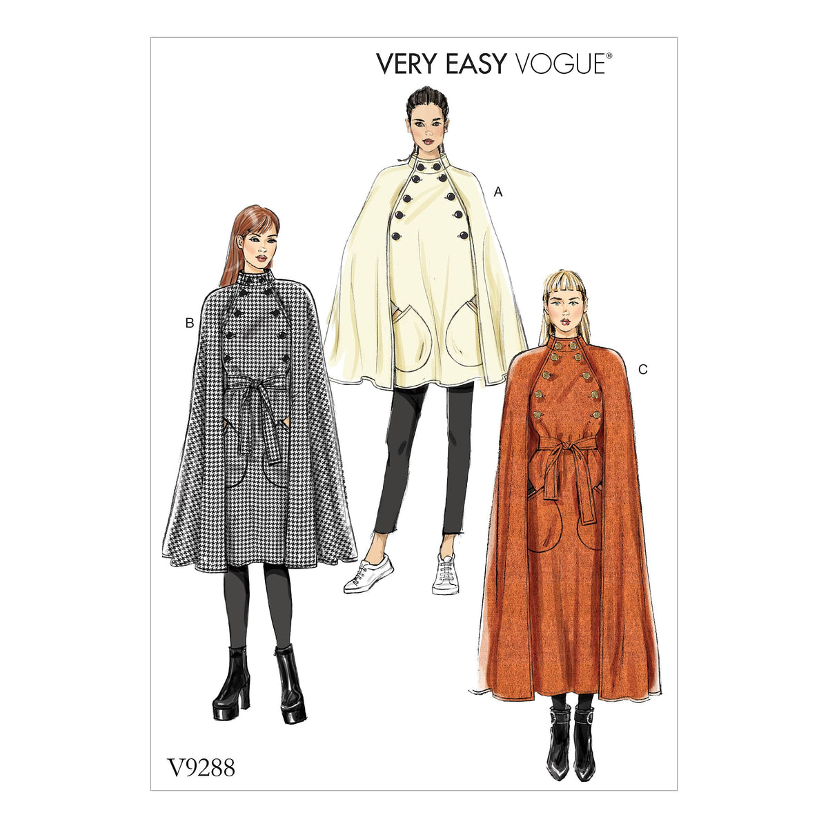 Vogue Outerwear Sewing Pattern V9288