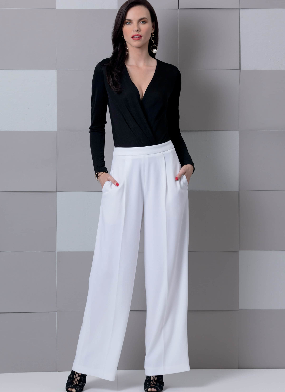 Vogue Misses Skirt/Pants Pants Sewing Pattern V9302