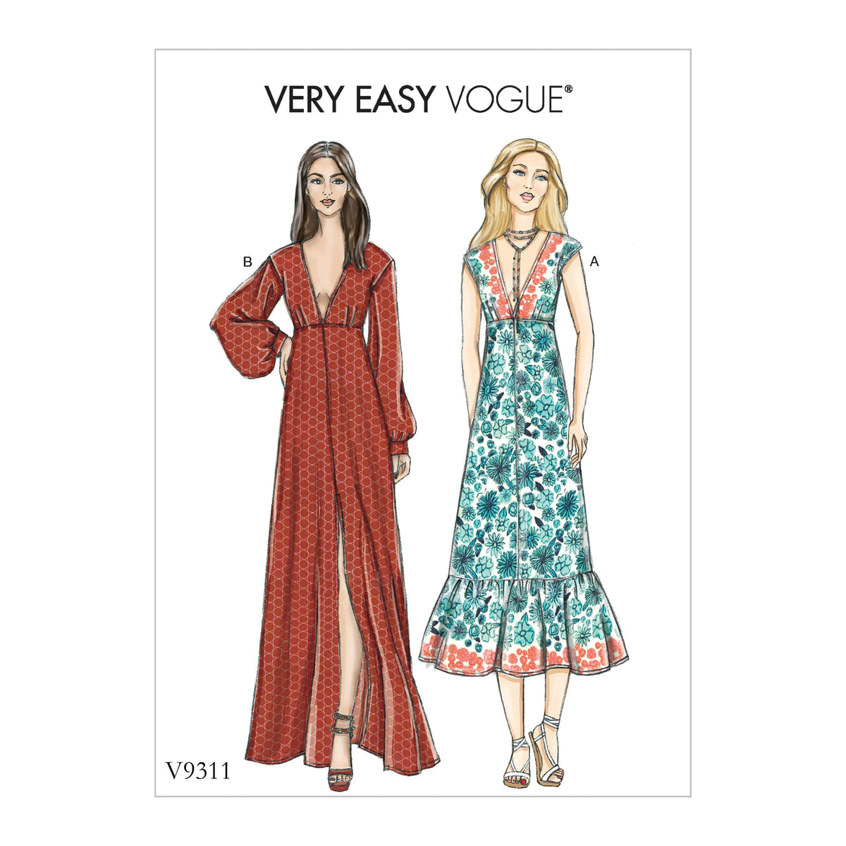 Vogue Misses Dress Sewing Pattern V9311