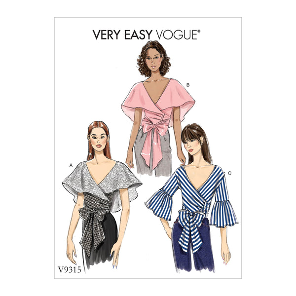 Vogue Top Sewing Pattern V9315