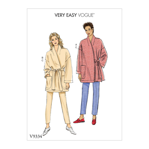 Vogue Casual Sewing Pattern V9334