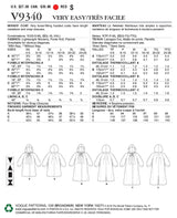 Vogue Outerwear Sewing Pattern V9340