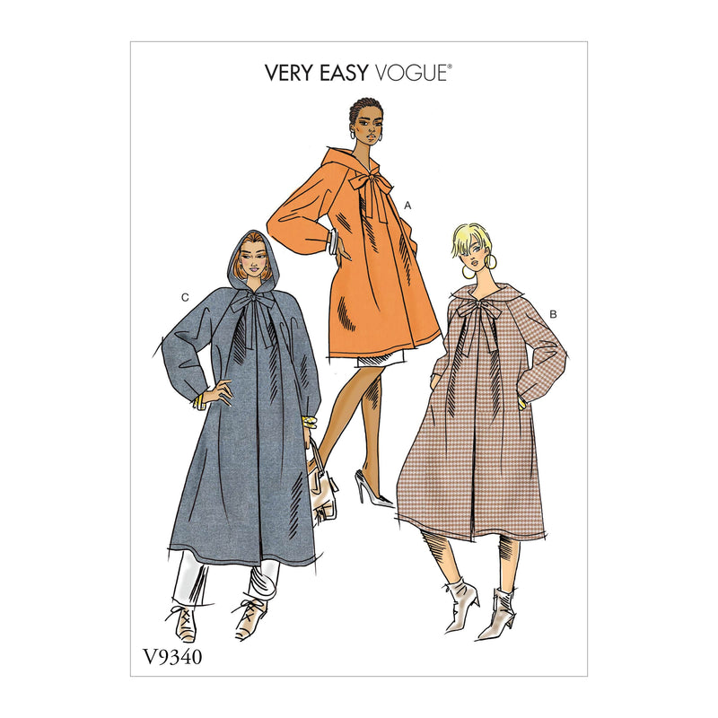 Vogue Outerwear Sewing Pattern V9340