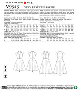 Vogue Misses Dress Sewing Pattern V9343