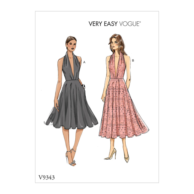 Vogue Misses Dress Sewing Pattern V9343