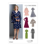 Vogue Misses Dress Sewing Pattern V9345