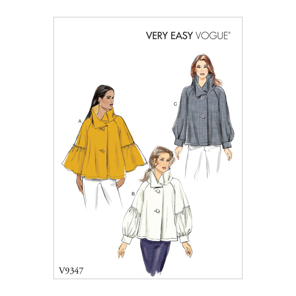 Vogue Misses / Top Vest Sewing Pattern V9347