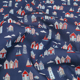 Navy Beach Huts