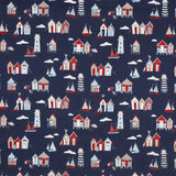 Navy Beach Huts
