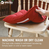 VELCRO® Brand Sew & Stick Tape | Hook & Loop Fastener | Dual-Use for Fabric & Hard Surfaces - 20mm Wide White