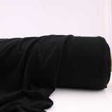 Viola Viscose Jersey 4 Way Stretch Dressmaking Fabric - Black