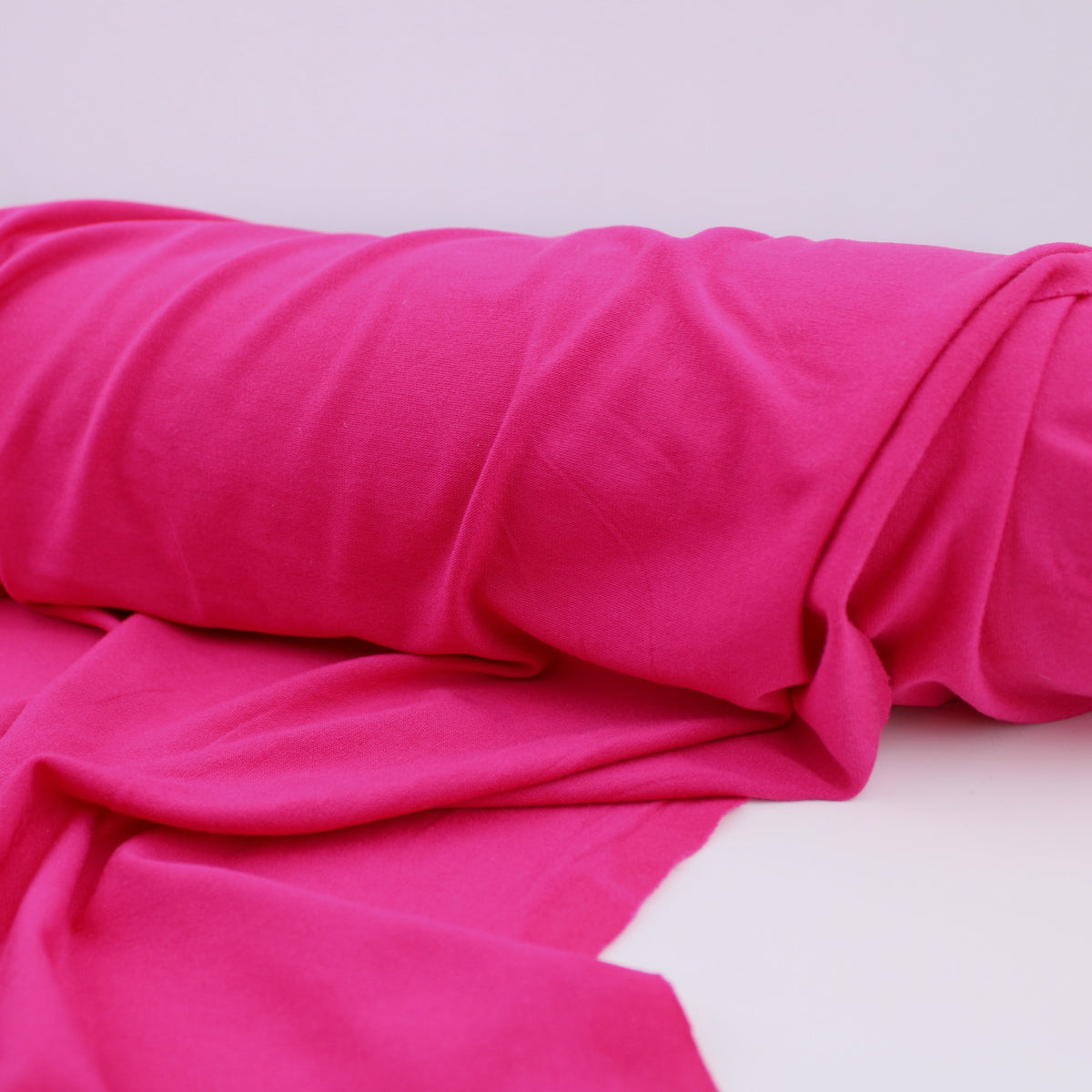 Viola Viscose Jersey 4 Way Stretch Dressmaking Fabric - Dark Hot Pink