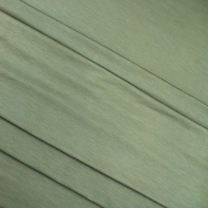 Viola Viscose Jersey 4 Way Stretch Dressmaking Fabric - Dusty Green