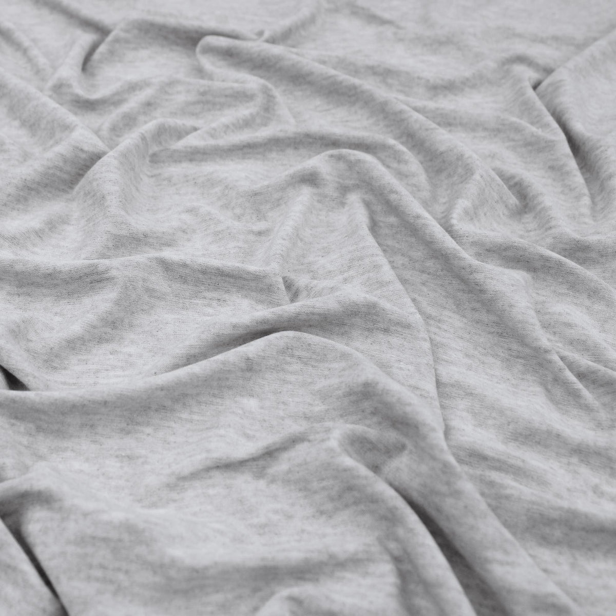 Viola Viscose Jersey 4 Way Stretch Dressmaking Fabric - Grey Marl