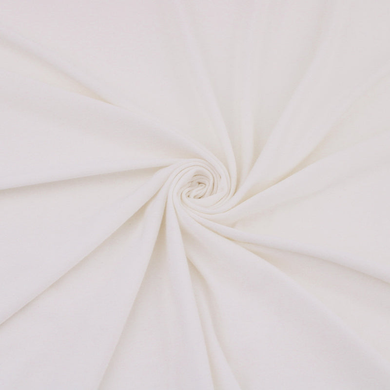 Viola Viscose Jersey 4 Way Stretch Dressmaking Fabric - Ivory