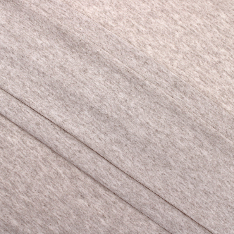 Viola Viscose Jersey 4 Way Stretch Dressmaking Fabric - Natural Marl