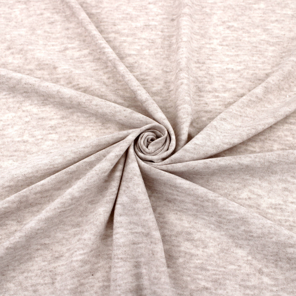 Viola Viscose Jersey 4 Way Stretch Dressmaking Fabric - Natural Marl