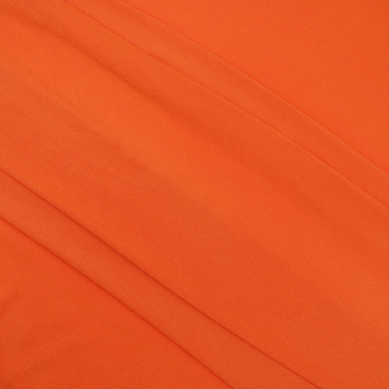 Viola Viscose Jersey 4 Way Stretch Dressmaking Fabric - Orange