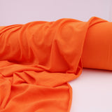 Viola Viscose Jersey 4 Way Stretch Dressmaking Fabric - Orange
