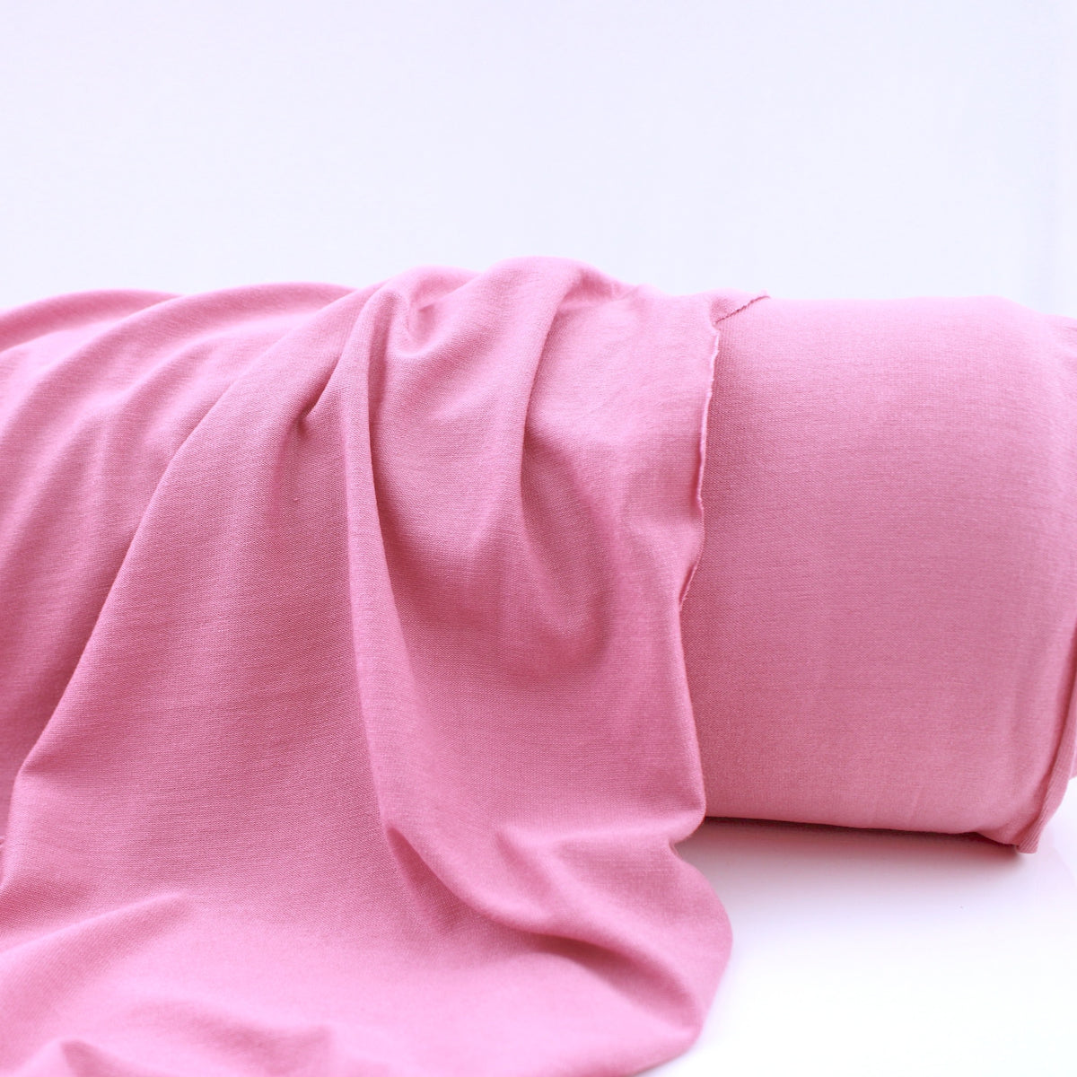 Viola Viscose Jersey 4 Way Stretch Dressmaking Fabric - Rose Pink