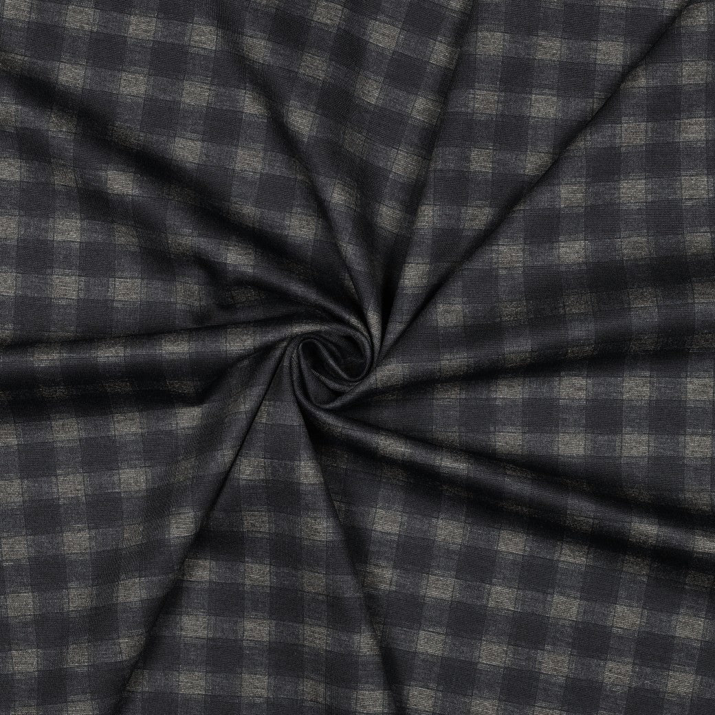Deep Navy Checks
