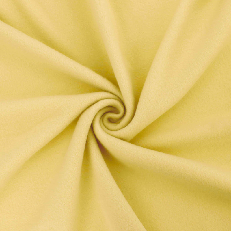 Warm Anti Pill Polar Fleece - Lemon