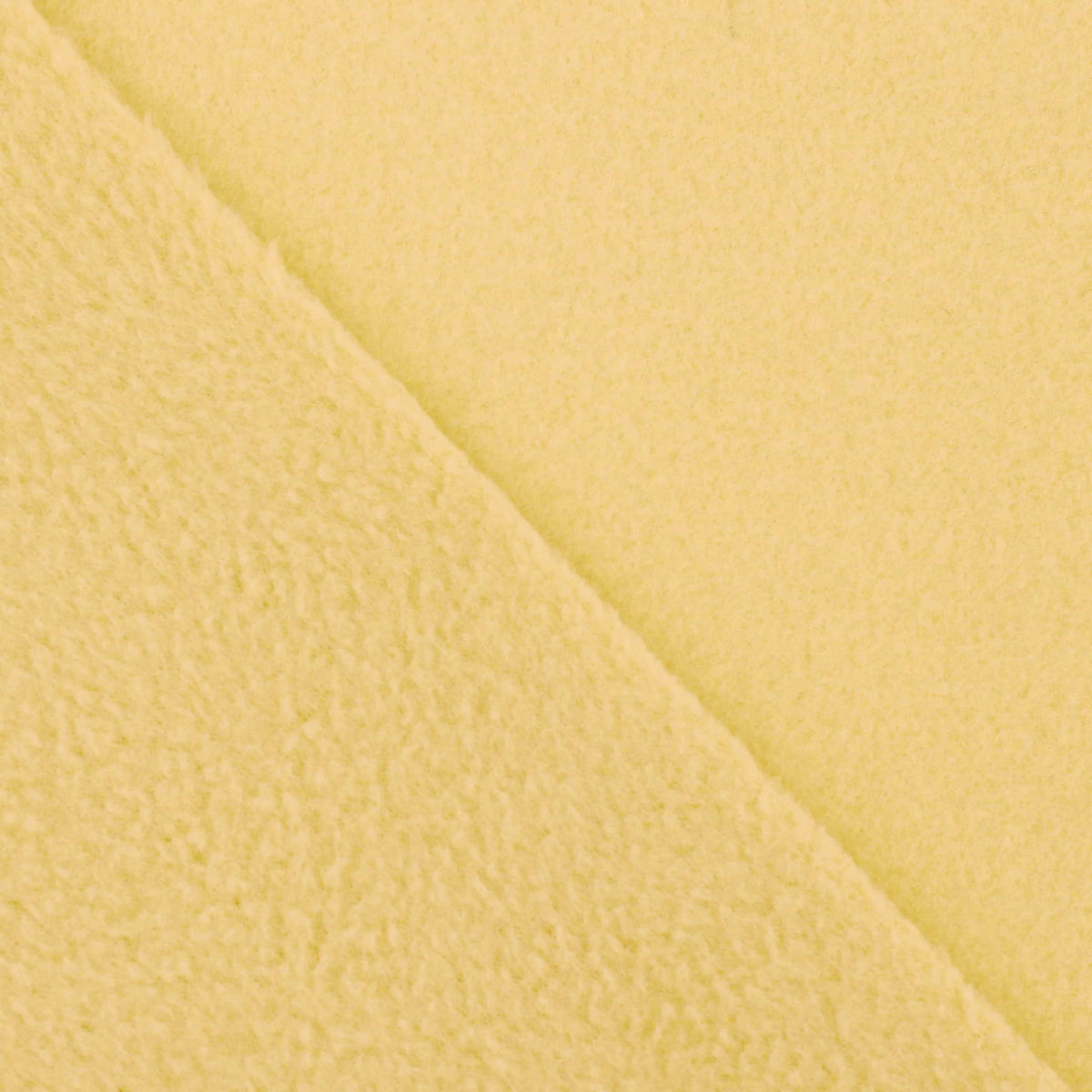 Warm Anti Pill Polar Fleece - Lemon