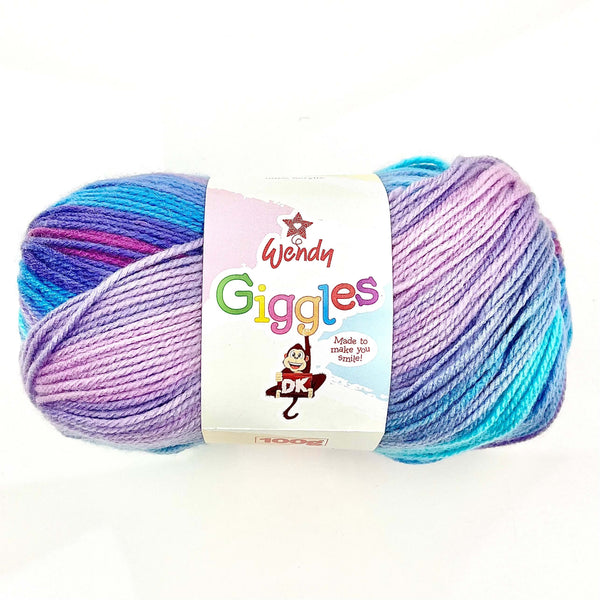 Wendy Wools Giggles DK Acrylic Yarn 100g - WG06