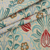 William Morris Tapestry Fabric | Cotton Jacquard | Upholstery & Curtains - Persian