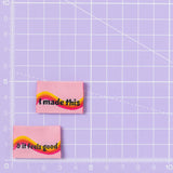 IT FEELS GOOD - Sewing Labels Tags for Clothes