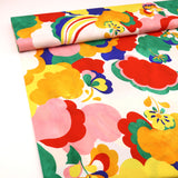 French Printed Viscose Dressmaking Fabric - Viva Flora
