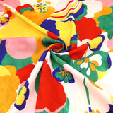 French Printed Viscose Dressmaking Fabric - Viva Flora