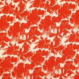 French Printed Viscose Crepe Dressmaking Fabric - Sunset Garden Crepe